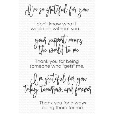 My Favorite Things Clear Stamps - Inside & Out Gratitude